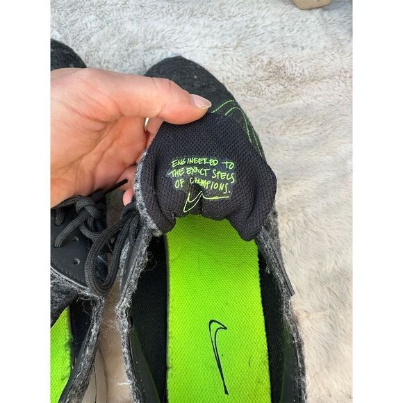 Nike Air Zoom-Type M2Z2 Unisex Sneakers Black Size 11.5 Running Casual - Picture 9 of 10